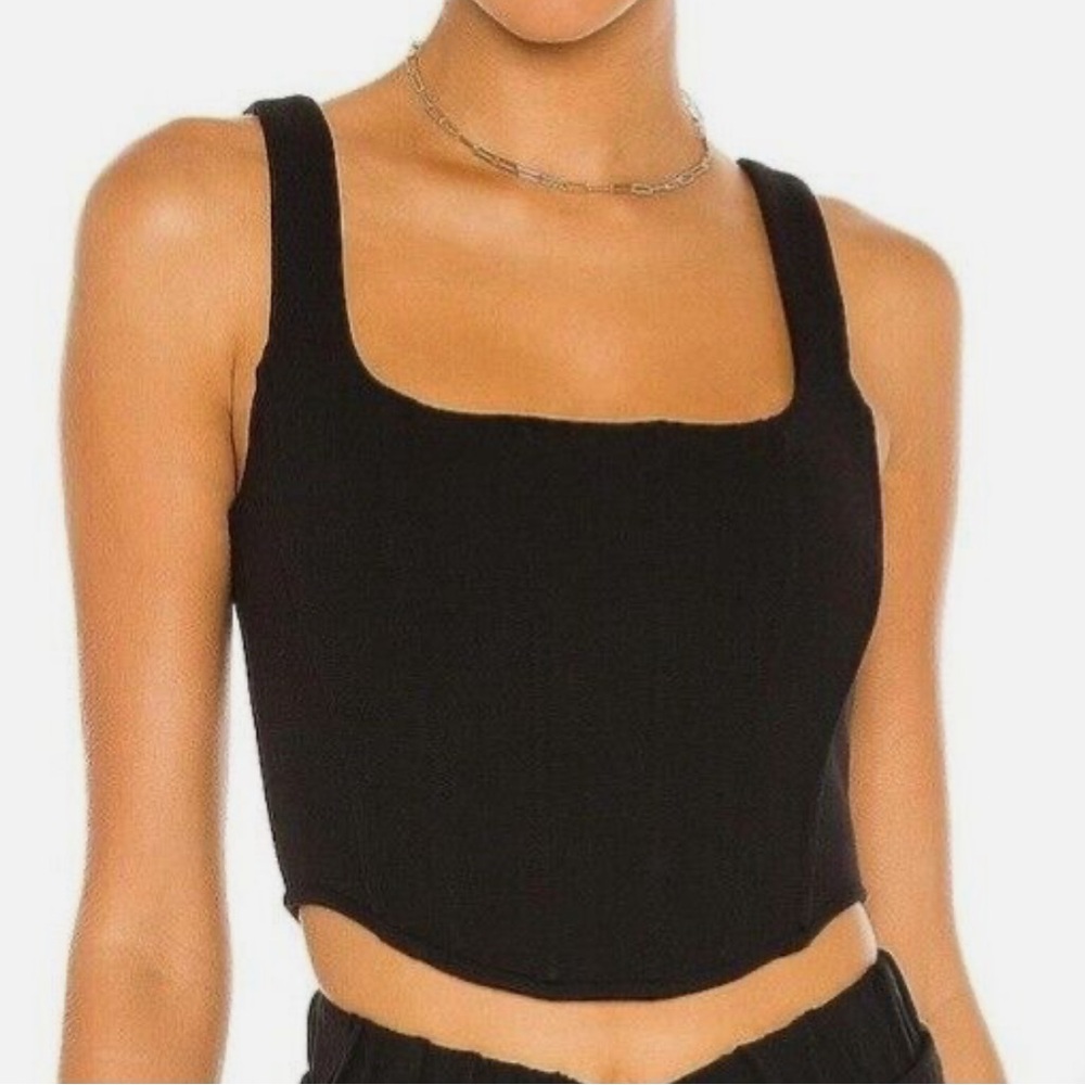 LPA Black Corset Top